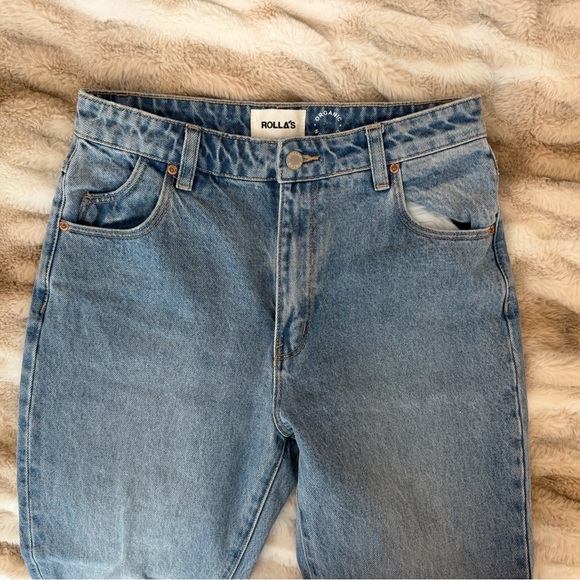 ROLLA'S Classic Blue Denim Jeans - Picture 3 of 11